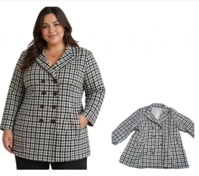 Plus Size Blazer