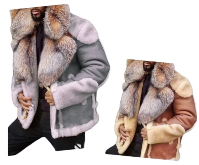 Plus Size Men Jacket