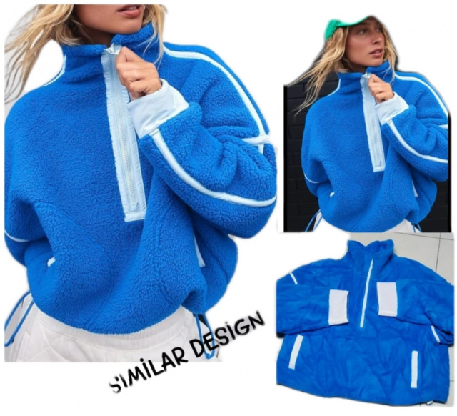 Unisex Half Zip Jersey